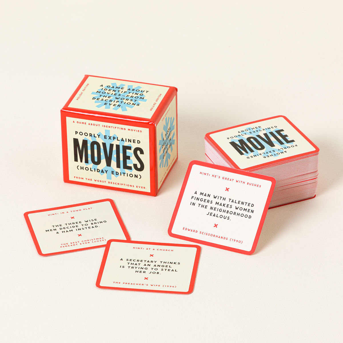 Poorly Explained Holiday Movies Game