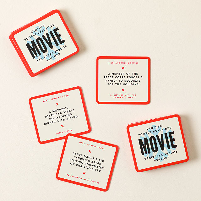 Poorly Explained Holiday Movies Game