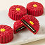Poinsettia Chocolate Covered Cookies thumbnail 2