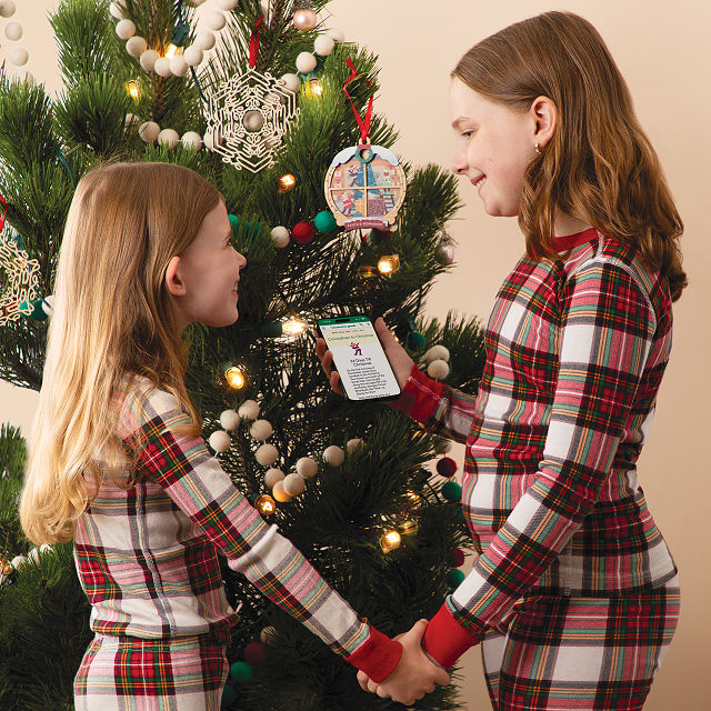 25-Day Countdown to Christmas QR Ornament