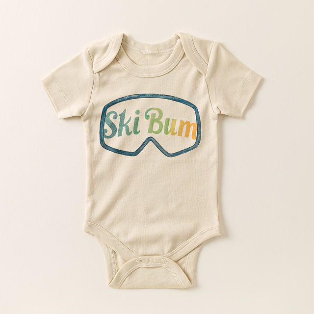 Little Ski Bum Babysuit
