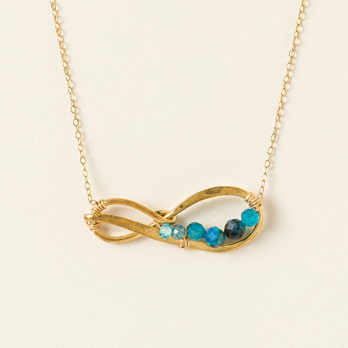True Blue Infinity Jewelry - Necklace