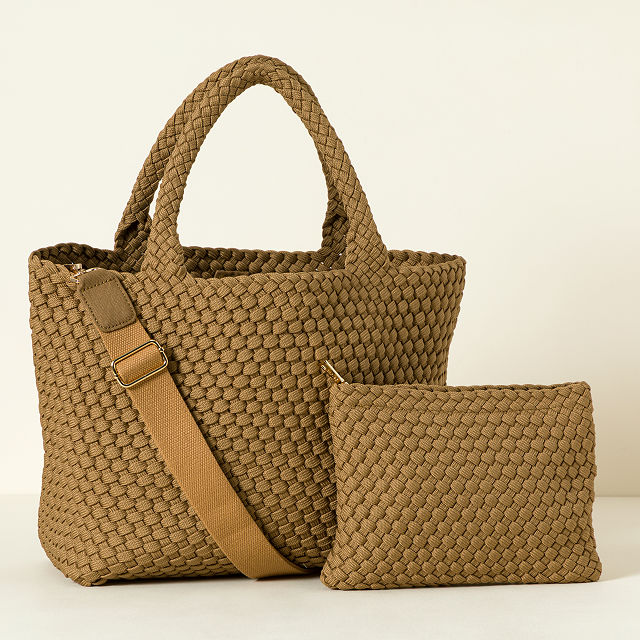 Woven Shoelace Crossbody