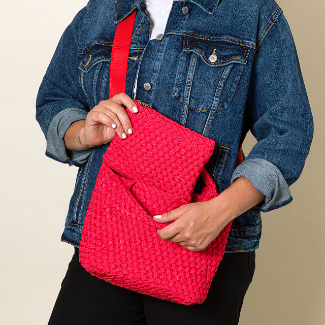 Woven Shoelace Crossbody