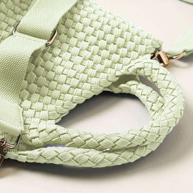Woven Shoelace Crossbody