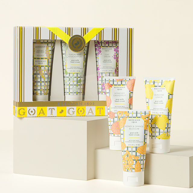 Soft and Gentle Goats Milk Hand Cream Gift Box