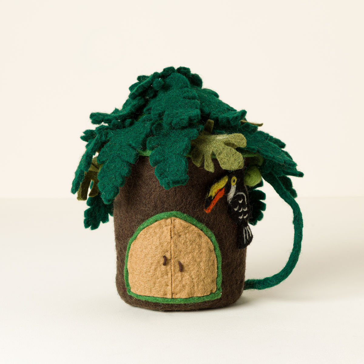 Jungle Jamboree Take Along Finger Puppets - Jungle House with Strap (without Finger Puppets)