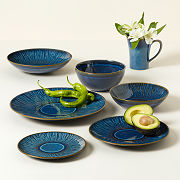 Deep Blue Ceramic Dinnerware