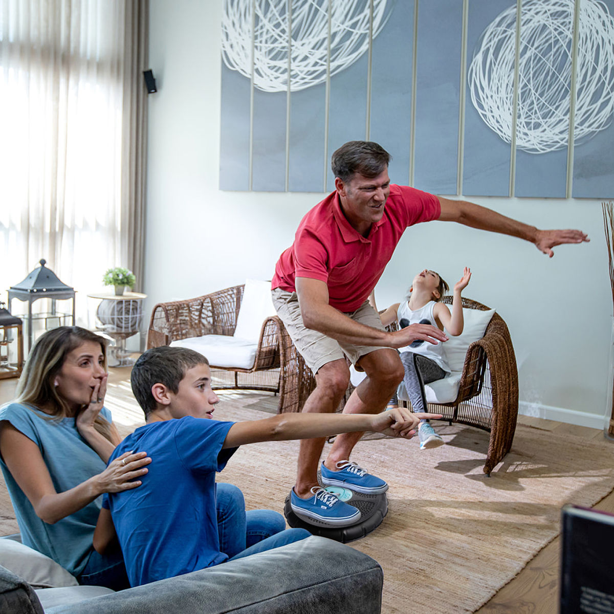 Interactive Balance Board Gaming Set