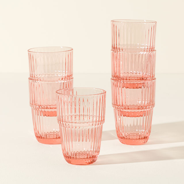 Italian Stacking Glasses - Set of 6