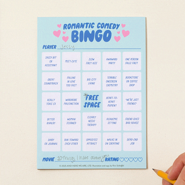Movie Night Bingo Set