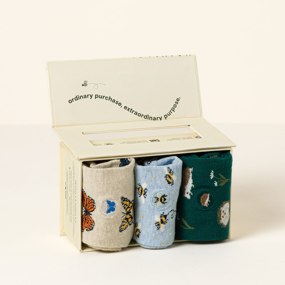 Socks that Protect Pollinators - Small