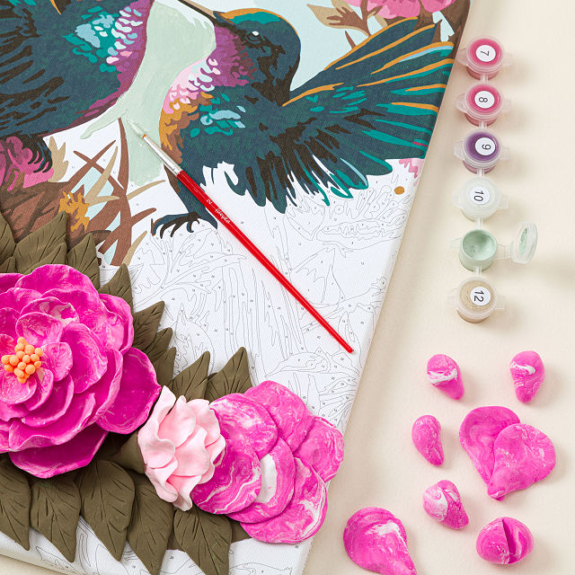 Sensory Sculpting & Paint by Number Craft