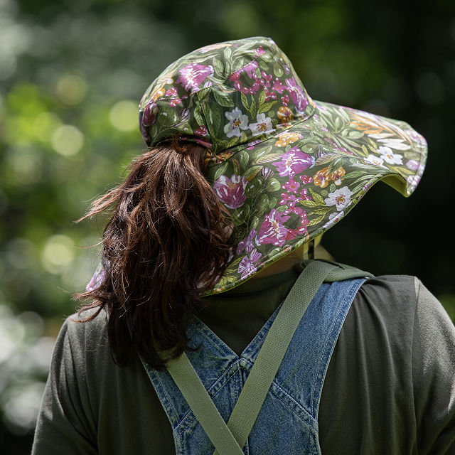 Blooming Floral Gardener's Hat