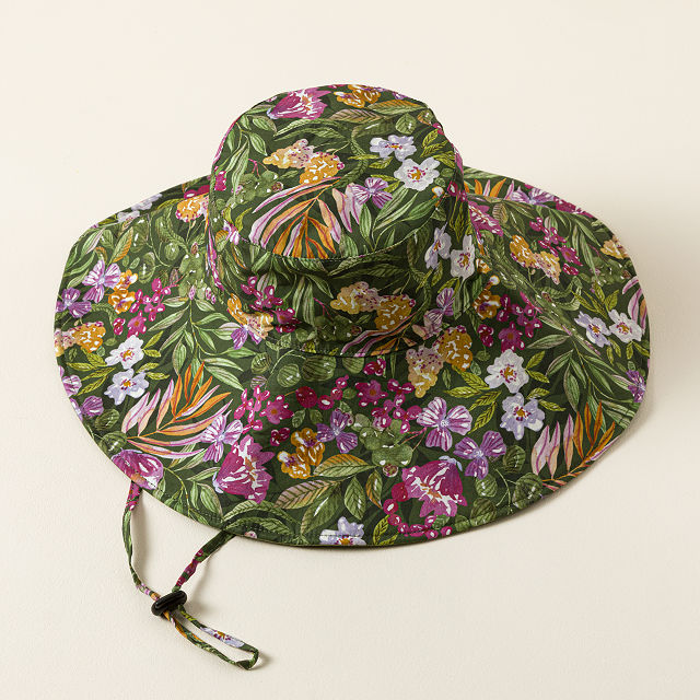 Blooming Floral Gardener's Hat