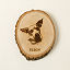 Personalized Pet Portrait Live Edge Wood Art thumbnail 3