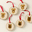 Personalized Pet Portrait Wood Slice Ornament thumbnail 5