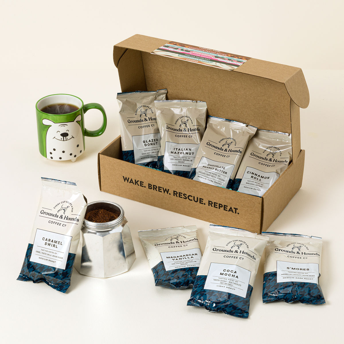 Dessert Flavored Coffee Sampler