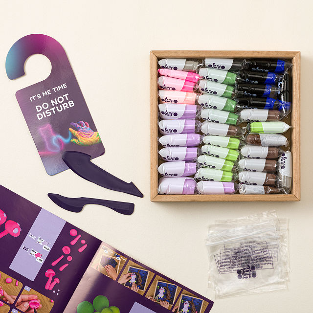 DIY Fantastical World Clay Shadow Box Kit