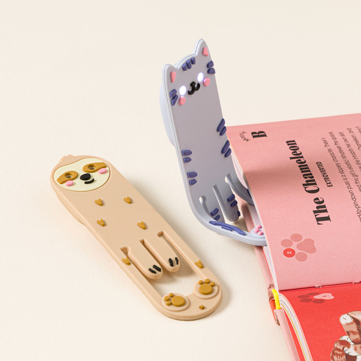 Uncommon Goods | Nighttime Reading Accomplice Booklight | bookmark lamp