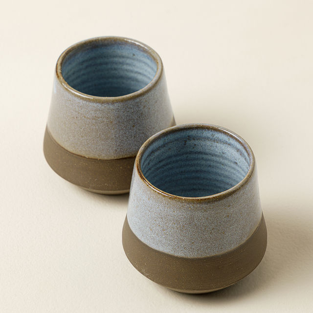 Ceramic Whiskey Tumblers &#8211; Set of 2