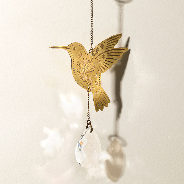 Garden Icon Brass Suncatcher