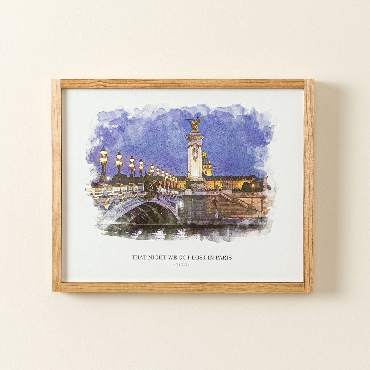 A Day to Remember Customizable Wall Art - 11 x 14 Framed