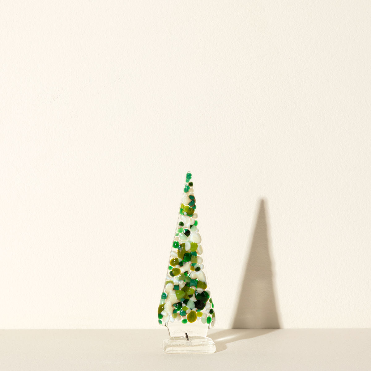 Handmade Glass Christmas Tree - 4 inches
