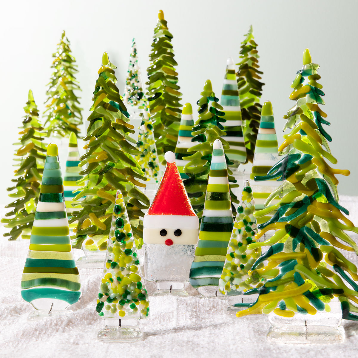 Handmade Glass Christmas Tree
