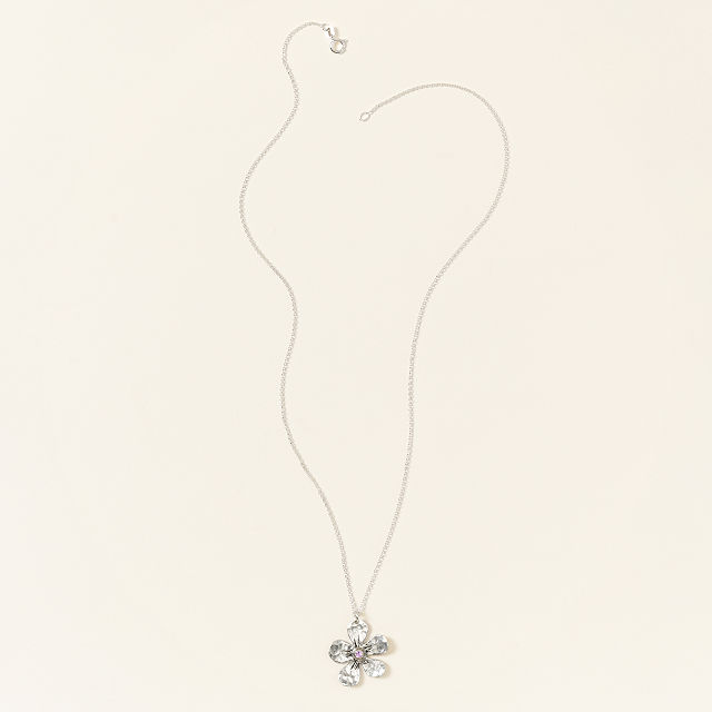 Handmade Forget-Me-Not Birthstone Necklace