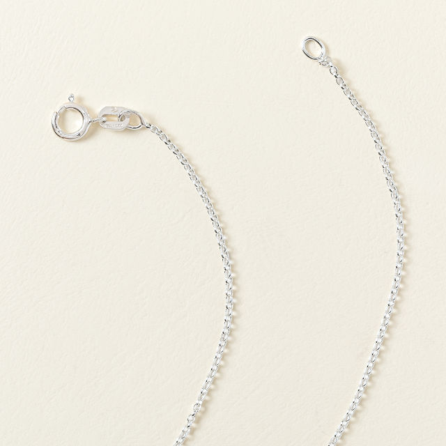 Handmade Forget-Me-Not Birthstone Necklace