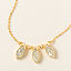 Sliced Raw Diamond Trio Necklace thumbnail 1