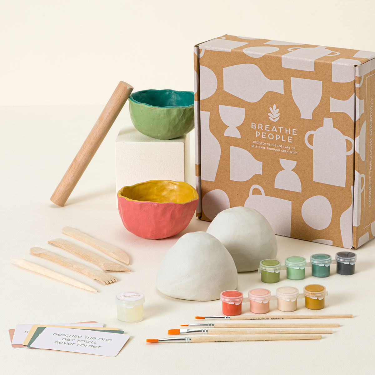 Clay Date & Conversation DIY Kit for 2 | crafts for two