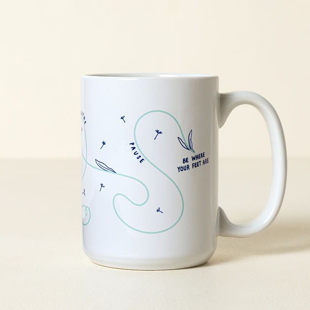 Daily Mindfulness Interactive QR Mug
