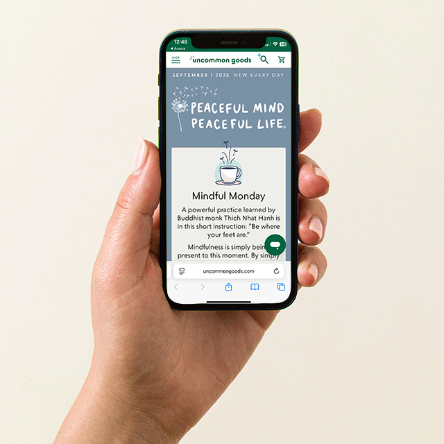Daily Mindfulness Interactive QR Mug
