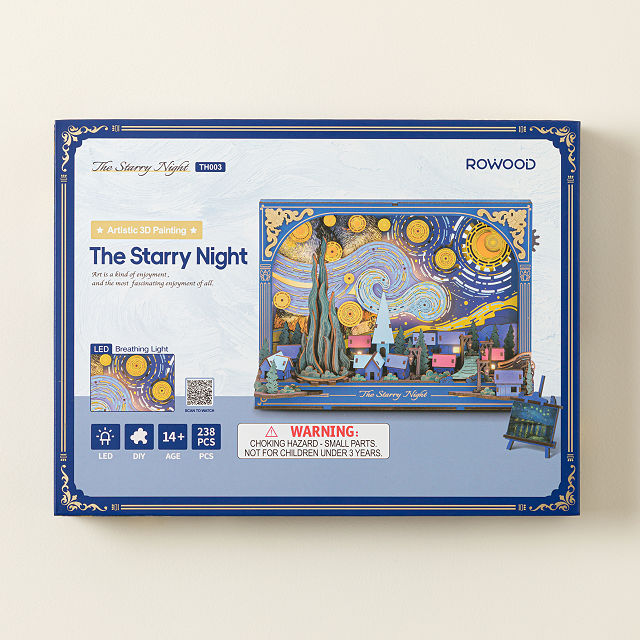 Masterpiece in 3D Illuminated Build Kit