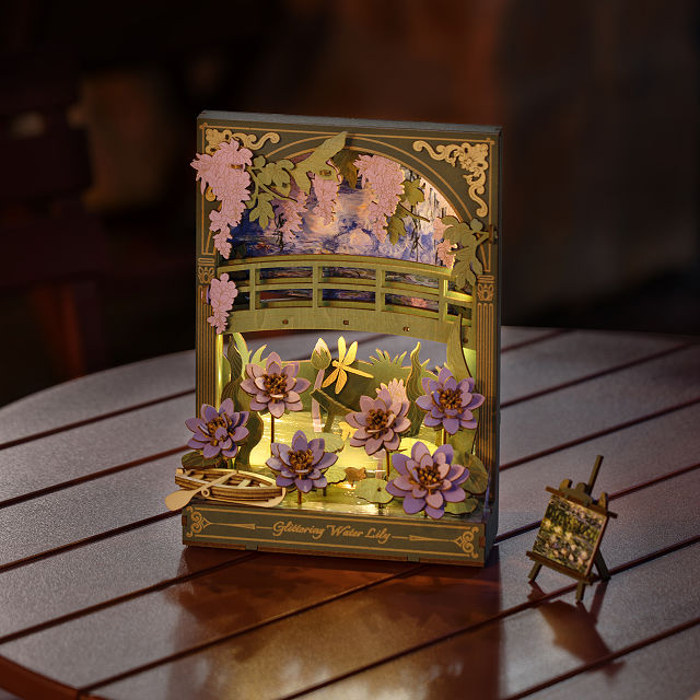 Masterpiece in Bloom Illuminated Building Kit