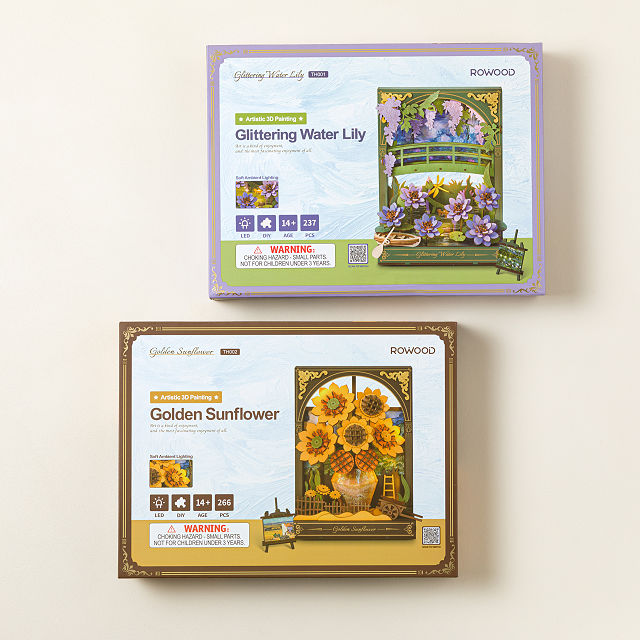 Masterpiece in Bloom Illuminated Building Kit