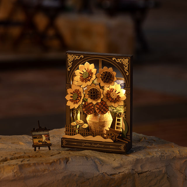 Masterpiece in Bloom Illuminated Building Kit