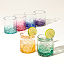 Handblown Mica Rocks Glasses thumbnail 1