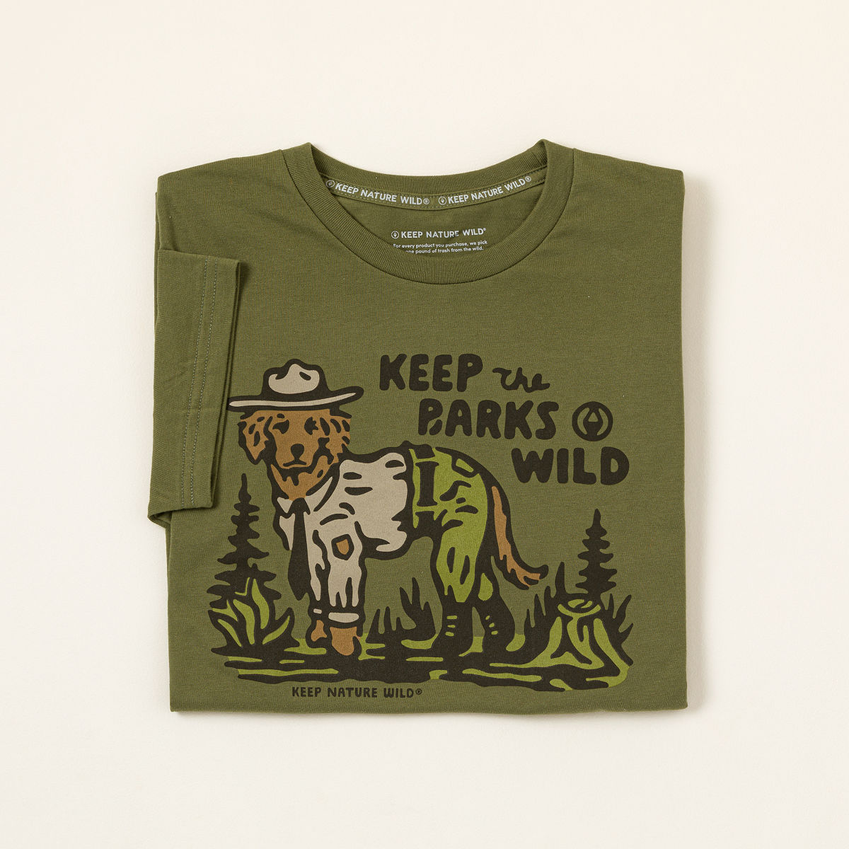 Tails on Trails T Shirt - Small