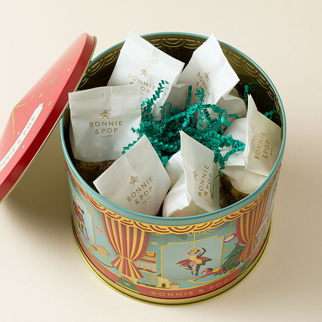 Musical Nutcracker Popcorn Tin