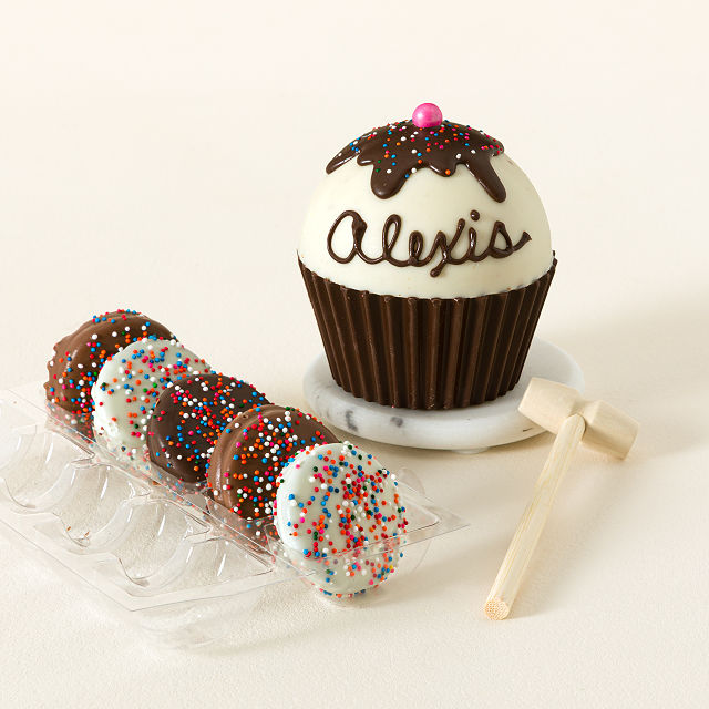 Breakable Birthday Cupcake Gift Set