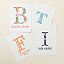 Embroidered Monogram Nursery Wall Art thumbnail 1