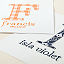 Embroidered Monogram Nursery Wall Art thumbnail 2