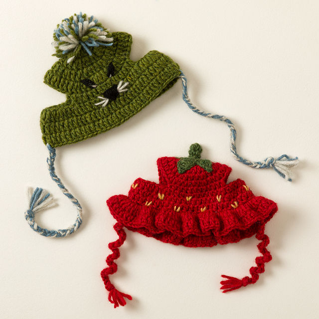 Handknit Hats for Cats