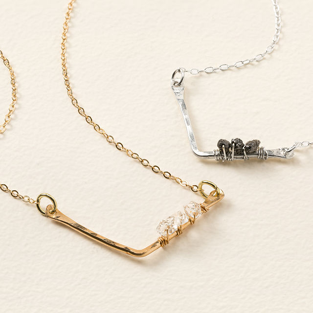 Rough Diamond Resilience Necklace