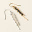 Rough Diamond Bar Earrings thumbnail 2