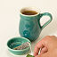Personalized Mug with Tea Bag Tray thumbnail 1