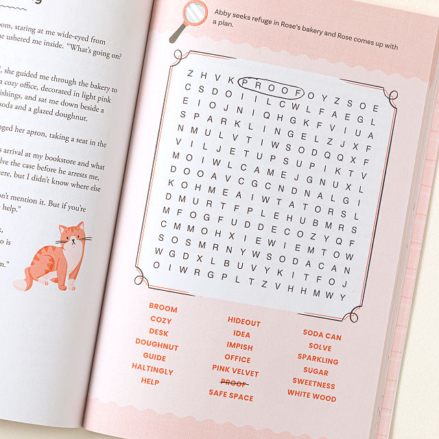 Cranberry Creek Cozy Mystery Word Search Book